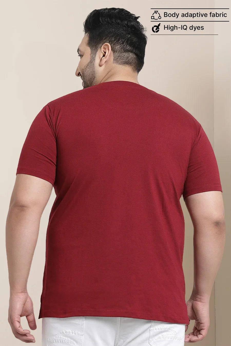 Plus Size - Red - Classic Crew