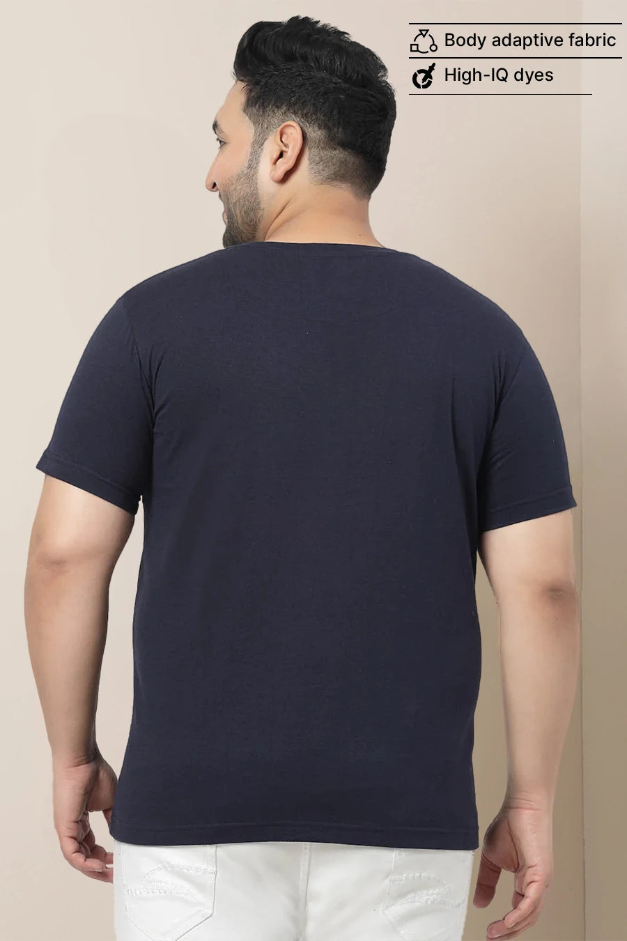 Plus Size - Midnight Blue - Classic Crew