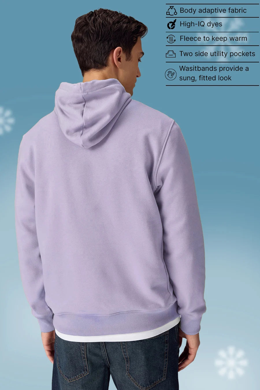 Lavander - Fleece Hoodie