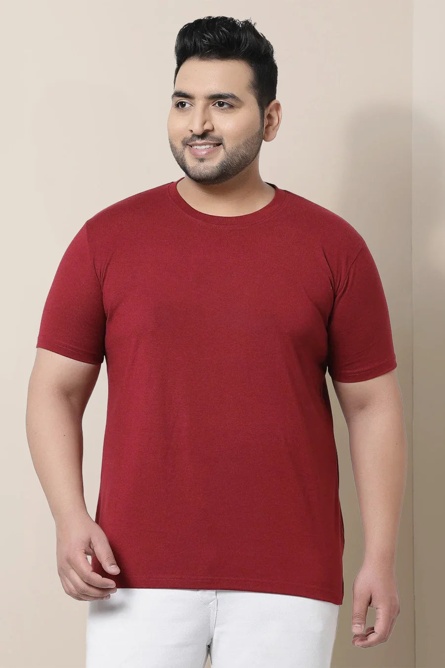 Plus Size - Red - Classic Crew